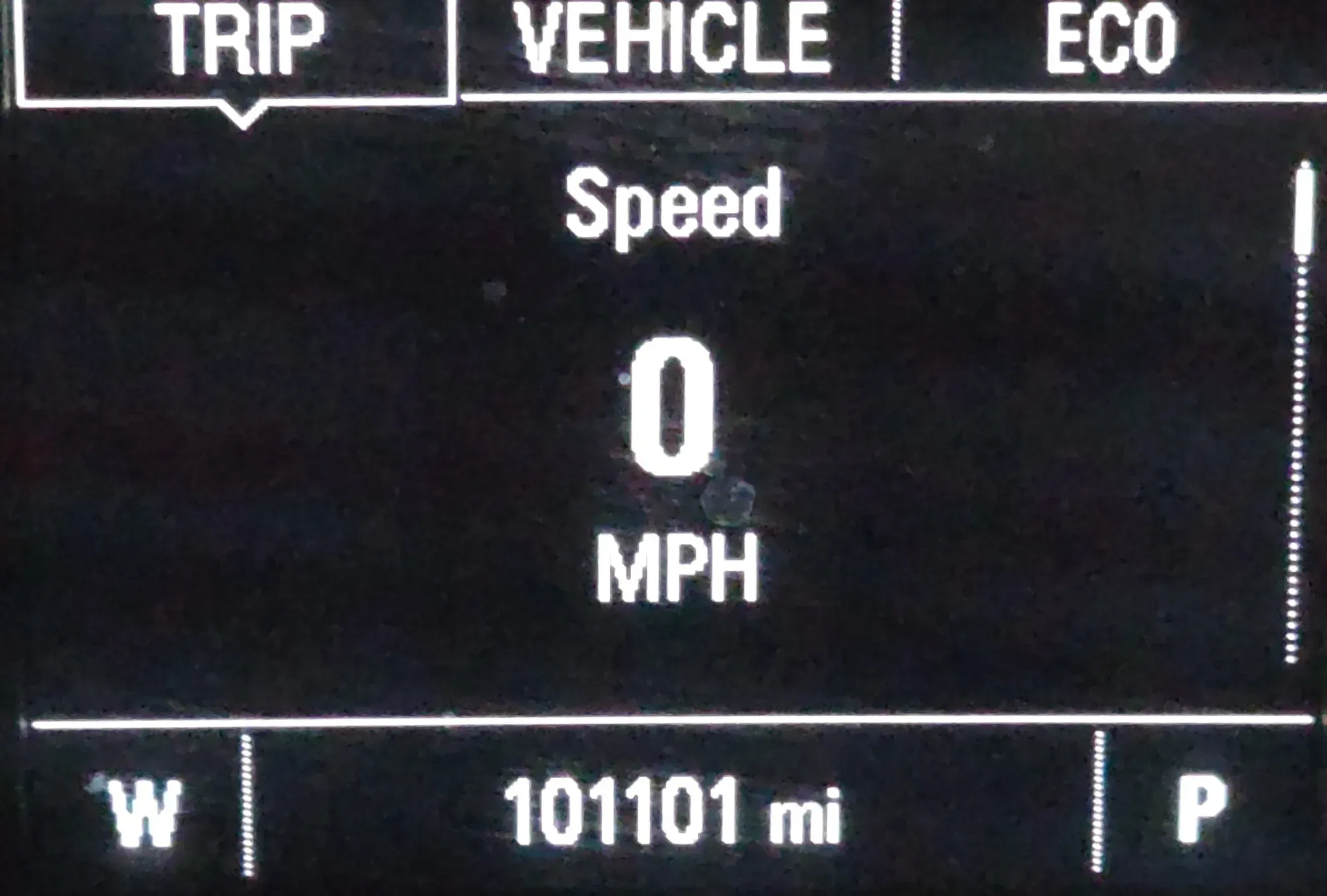 A car odometer showing 101101 miles, symbolizing synchronicity, divine alignment, and the confirmation of new beginnings through everyday signs.