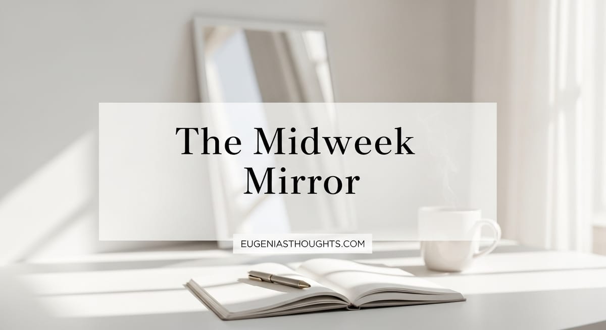The Midweek Mirror - A Moment for Reflection and Self-Awareness