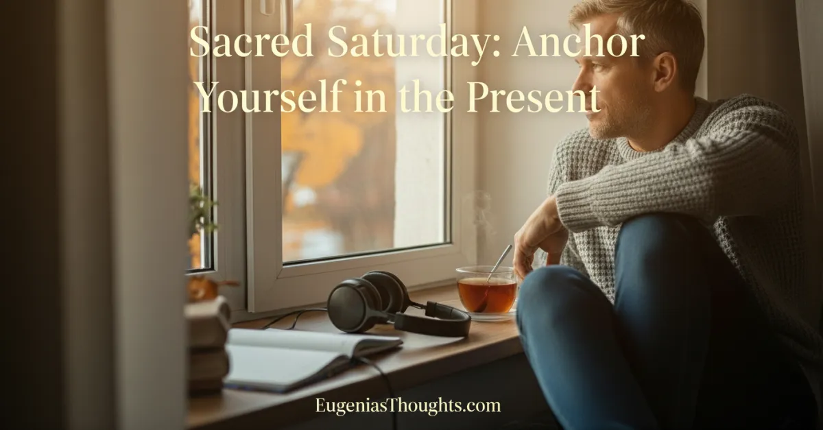 Sacred Saturday: Anchor Yourself in the Present