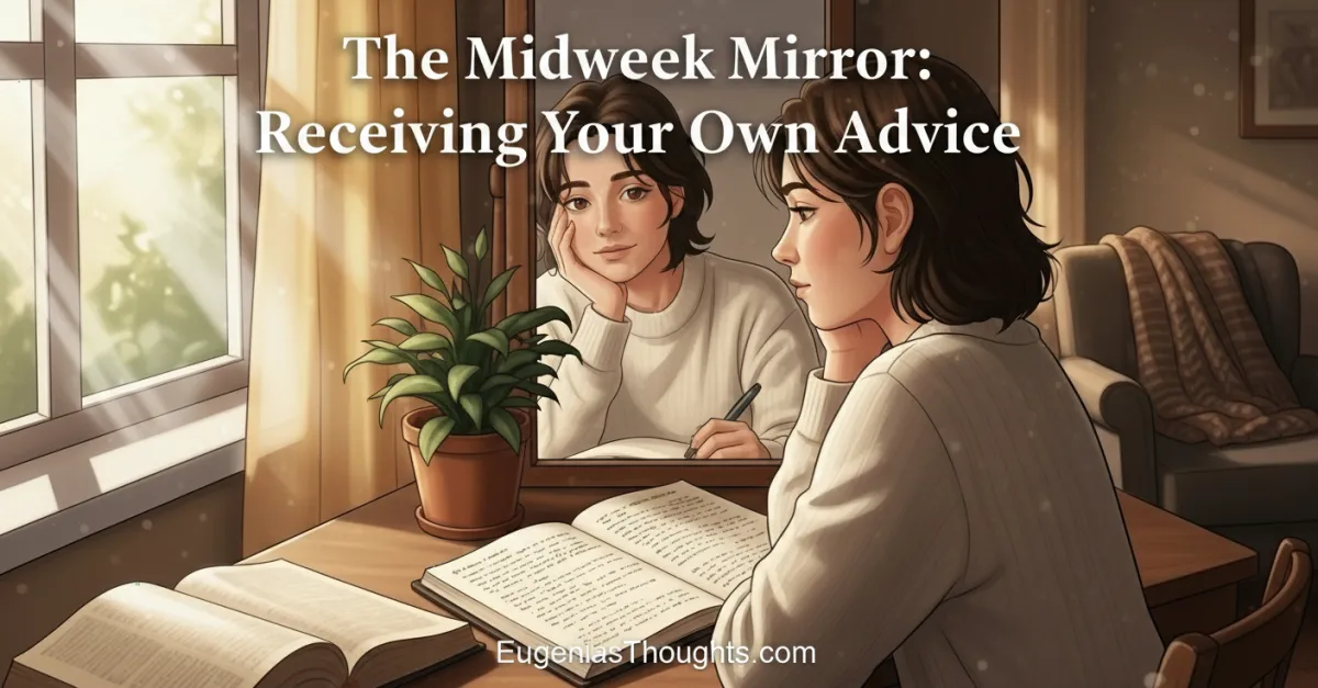 The Midweek Mirror: Receiving Your Own Advice