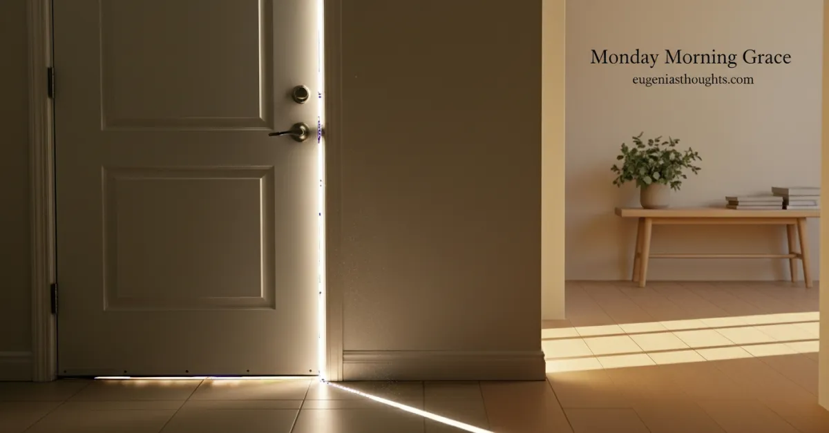 Monday Morning Grace: Presence Over Hustle - The Open Door of Grace