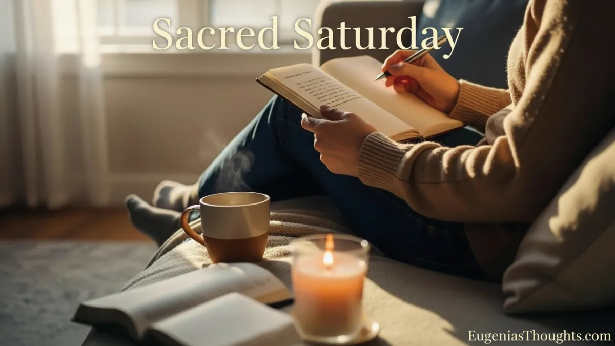 Sacred Saturday: Resting Where God Is Already Working