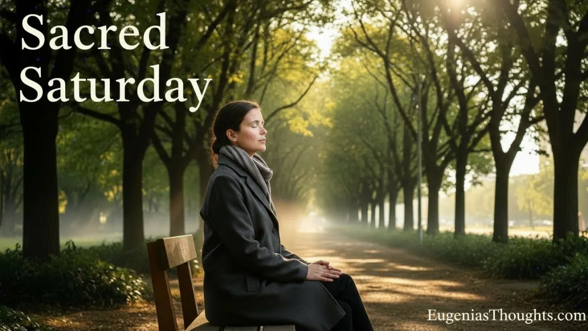 Sacred Saturday: Unshakable in Divine Stillness