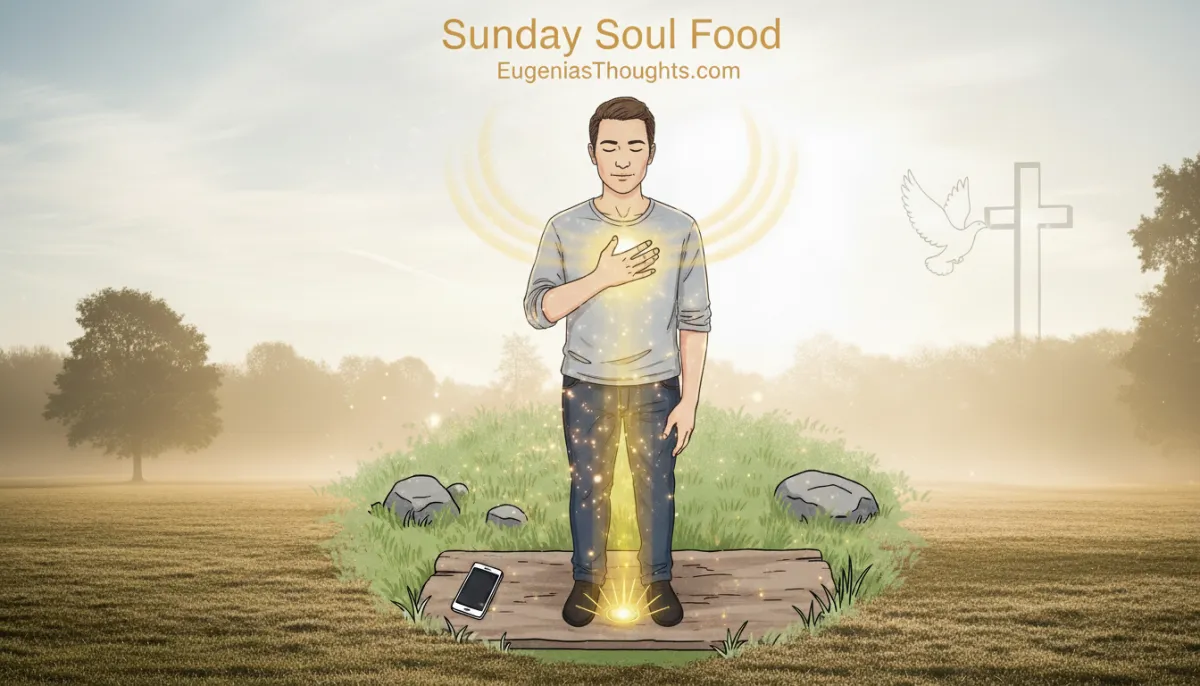Sunday Soul Food: Grounding When Life Feels Like a Simulation